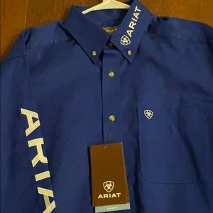 Ariat Embroidered Logo Blue Men’s